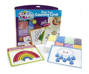 Learning Resources Set para modelar y Aprender a Contar con Playfoam de Educational Insights, Actividad de preparación para Preescolar, para niños de 3+ años