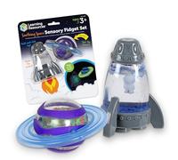 Learning Resources Soothing Space Fidget Set LER5580, A Partir de 3 Años, Juguetes Sensoriales Espaciales, Efecto Luminoso, Antiestrés