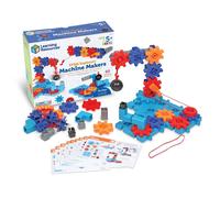Learning Resources STEM Explorers™ Machine Makers, 60 Pieces, Ages 5+, Build It