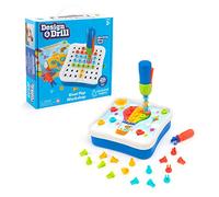 Learning Resources Taller de Remaches de Design & Drill, 54 Piezas con Remachadora Manual, Juguete de Stem, niños y niñas de 3+ años