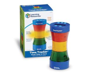 Learning Resources Temporizador Visual Infantil - Time Tracker 2.0 con Luces y Sonidos - Gestión de Rutinas y Tareas - 3+ Años - para Aula y Hogar