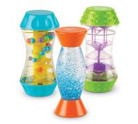 Learning Resources Trío de Tubos Sensoriales - Juguetes Antiestrés Infantiles Desde 3 Años - Juego Sensorial para Calma y Motricidad Fina - Regalo Educativo Navidad