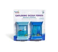 Learning Resources Resources-96018 Fuerzas Oceánicas, Sensoriales, Edades 3+, Juguete Anti-estrés Calmante, 2 Tubos, Multicolor (96018)