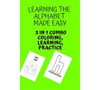 Learning the alphabet made easy - 3 in 1 combo