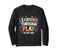 Learning Through Play TK All Day First Day of School Manga Larga