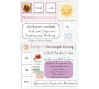 Learning to Read with Montessori Pink Level A Beginner Reading and Writing Workbook: Early Reading & Writing Activities