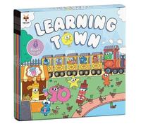 Learning Town 8 Books Collection Set: A Birthday Bash, The Letter Hunt, Colour Me Happy, Time to Get in Shape
