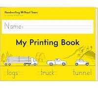 Learning Without Tears - My Printing Book Student Workbook, edición actual - Serie de escritura a mano sin lágrimas - Libro de escritura de primer grado - Letras, lecciones de artes del lenguaje -