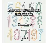 Learning Words in 3 Languages: Numbers