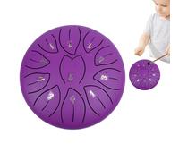 LearnLyrics Acero de lluvia al aire libre, tambor de lluvia para exteriores Tambor de lluvia de lengua de acero impermeable para,Equipo de instrumentos musicales de tamaño pequeño para el