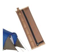 LearnLyrics Almacenamiento de estacas para tienda de campaña, funda para estacas de tienda de campaña, bolsillo impermeable, resistente a pinchazos, funda para estacas de camping para uso en