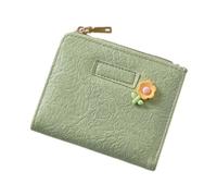 LearnLyrics Billfold - Billfold - Billfold - Cartera para tarjetas de crédito con cartera multitarjeta | Portatarjetas de gran capacidad con ventana de identificación, verde, Se référer au descriptif,