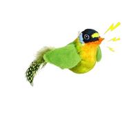 LearnLyrics Bird Cat Toy Toys de Plumas de Peluche para Gatos - Juguetes de Gato Flotante, Largo Cerrar Pájaro de Gorjeo para Entrenar, Gatos para Jugar, Gatito
