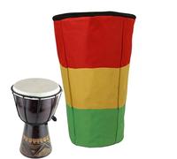 LearnLyrics Bolsa para Tambor Africano,Bolsa Impermeable De Tela Oxford para Transportar Tambores - Estuche de Doble Capa para Instrumentos Musicales para Hombres Mujeres Jóvenes e Intérpretes