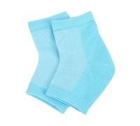 LearnLyrics Calcetines para el talón para mujeres secas agrietadas, calcetines hidratantes del talón - Gel humectante calcetines de tacón sin tacón,Reparación de humedad durante la noche, cuidado de