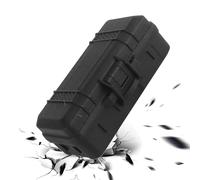 LearnLyrics Carcasa rígida con espuma, funda rígida para cámara, caja de almacenamiento impermeable, bolsa de viaje duro multifuncional, funda protectora, caja de herramientas al aire libre para