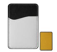 LearnLyrics - Cartera de teléfono para Pegar en el portátil, Tarjetero para la Parte Trasera del teléfono con Adhesivo sin marcar para Billetes, Permiso de Conducir, Plata, c, Se référer au