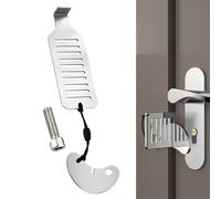 LearnLyrics Cerradura de puerta de viaje Cerradura de viaje Home Security Defender Cerradura de puerta adicional Cerradura de puerta portátil Dispositivos de seguridad de puerta para hogares y hoteles