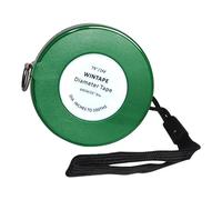 LearnLyrics Cinta métrica de circunferencia Pi, cinta métrica de 2 metros de diámetro de árbol con sistema imperial y métrico, cinta métrica de bolsillo multiusos, herramientas profesionales