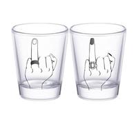 LearnLyrics Copas de vino de boda para novios - Vasos de chupito con diseño de dedo anular para recién casados | Contenedores de whisky para coleccionistas para restaurante reunión familiar