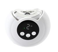 LearnLyrics - Cortaúñas automáticas, trituradora de uñas recargable y cortaúñas eléctrica silenciosa, máquina de pulir las uñas, suministros para el cuidado de las uñas para viajes, hogar y