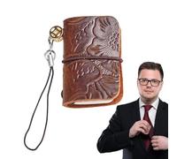 LearnLyrics Cuaderno pequeño de bolsillo, cuaderno de bolsillo de 64 páginas, bloc de notas de bolsillo, cuaderno de piel de bolsillo para escribir mujeres y hombres en el trabajo