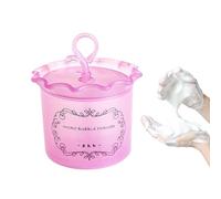 LearnLyrics Espuma limpiadora, máquina de espuma limpiadora | Taza de espuma limpiadora facial,Herramientas portátiles para el cuidado de la piel, fabricante de espuma limpiadora multifuncional taza
