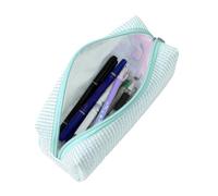 LearnLyrics Estuche | Bolsa de Viaje Linda para Cosméticos | Organizador Portátil Suministros Escolares para Cepillos de Maquillaje | Aula Daily Home Office Cumpleaños Escuela, Azul, Se référer au