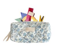 LearnLyrics Estuche para lápices Florales, Neceser de Viaje, Neceser Floral portátil, Estuche Impermeable, Estuche Resistente al Desgaste para el Trabajo, Viajes, Escuela