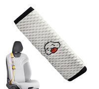 LearnLyrics Funda de cinturón de seguridad, funda de cinturón de seguridad para automóviles - Funda de cinturón de seguridad de automóviles de felpa,Protector de cojín de cuello, accesorios de