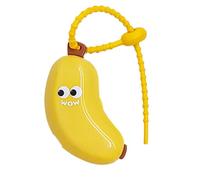 LearnLyrics Funda para Cepillo De Dientes - Funda Portátil con Forma De Plátano para Niños | Accesorios De Baño Infantiles para Adolescentes Niñas Niños Y Familia
