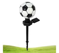 LearnLyrics Fútbol Luz Nocturna | Lámpara linterna decorativa brillante e impermeable | Lámpara De Fútbol Exterior - Para Patio, Sendero, Jardín, Pasarela, Suelo y Decoración de
