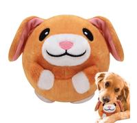 LearnLyrics Juguete de peluche para mascotas en movimiento para perros, juguete interactivo de peluche para perros que habla, versátil y divertido compañero de peluche para pasillos, césped, parques