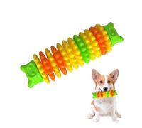 LearnLyrics Juguete masticable para perros, juguete mordedor para perros, juguete mordedor en forma de oruga para perros dentidos | Accesorios dentales para cachorros, varilla masticable flexible para