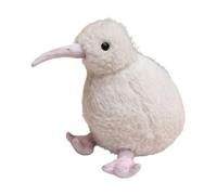 LearnLyrics Kiwi Bird Plush - Animal Suave y Peludo, diseño Realista | Adorable Juguete Kiwi, Felpa amigable para los niños, Amantes y niños de Aves, Material Duradero, Ideal para vivero y de