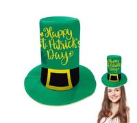 LearnLyrics La Fiesta De San Patricio Ha, La Cabaña Verde De St. Patricks, Irish Top Tiene Un Tocado De Shamrock Kobold, Para Fiestas De Fotos, Para El Día De San Patricio, Disfraz