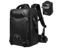LearnLyrics Mochila de fotografía Mochila para cámara fotográfica Bolsas de libros para cámaras portátiles para fotógrafos, Mochila impermeable para cámara y ordenador portátil, funda, Atributo único,