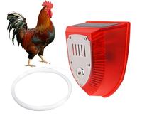 LearnLyrics para animales de exterior, para mascotas al aire libre, antirrobo para animales de jabalí, granja solar, huerto | Alarma sonora y luminosa de 129 decibelios para campos, tierras