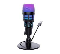 LearnLyrics para Juegos - Computadora USB | Accesorios Casco USB para Podcast Music Recording Streaming Algoritmos acústicos avanzados Optimización Creativa