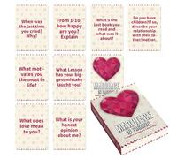 LearnLyrics Pareja Juegos De Cartas Para Adultos - Juego De Cartas Con 50 Cartas Para Noches De Juegos Sociables, Divertidos Juegos De Relación Para Adultos Con Ideas Para El Romance Y El Matrimonio