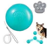 LearnLyrics Pelota de Juguete para Perros en Movimiento automático, Pelota Que rebota para Perros - Juguetes interactivos Recargables para Perros Juguete automático para Perros,Pelota eléctrica
