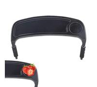 LearnLyrics Plato para Cochecito - Barra de parachoques ajustable para cochecito, accesorio para asa de cochecito | Mango de cochecito de bandeja de bocadillo, manillar