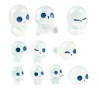 LearnLyrics Princesa Fantasma en Miniatura, Figura alienígena Brillante Hecha de Resina, Adorno alienígena Brillante de Paisaje único, Figura de Princesa Mononoke Impermeable