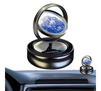 LearnLyrics Purificador de coche de energía solar,Ambientadores solares para automóviles,Quicksand Design Perfume de coche giratorio con energía solar | Difusor de aceite de aromaterapia solar