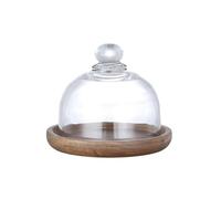 LearnLyrics - Recipiente para mantequilla con tapa de transparente - Molde para pasteles con tapa, soporte para cupcakes | Soporte transparente para tartas, galletas, postres, dulces