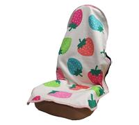 LearnLyrics Toallas De Asiento De Coche para El Sudor,Fundas De Asiento De Toalla para Coches - Protector de Asiento Envolvente - Protector Impermeable del Asiento del Cubo, Protector Antideslizante