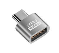 LearnLyrics USB a to C Converter, Fast Transfer Adapter, 480mbps Adapter, USB Type C Female Adapter, Connector, High-Speed Adapter for Laptop Smart Phone