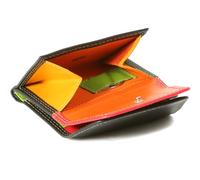 LEAS Cartera pequeña para señores Monedero para señoras Colorido, Piel auténtica, Multicolor Multicolore-Serie