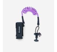 Leash Bodyboard 500 Violeta 2 en 1 Muñeca/Bíceps Plug Incluido Talla única