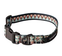 Leashboss - Collar Reflectante para Perro, colección de Patrones, Collar Colorido para Perro con Hilos de Triple reflexión para Perros pequeños, medianos y Grandes